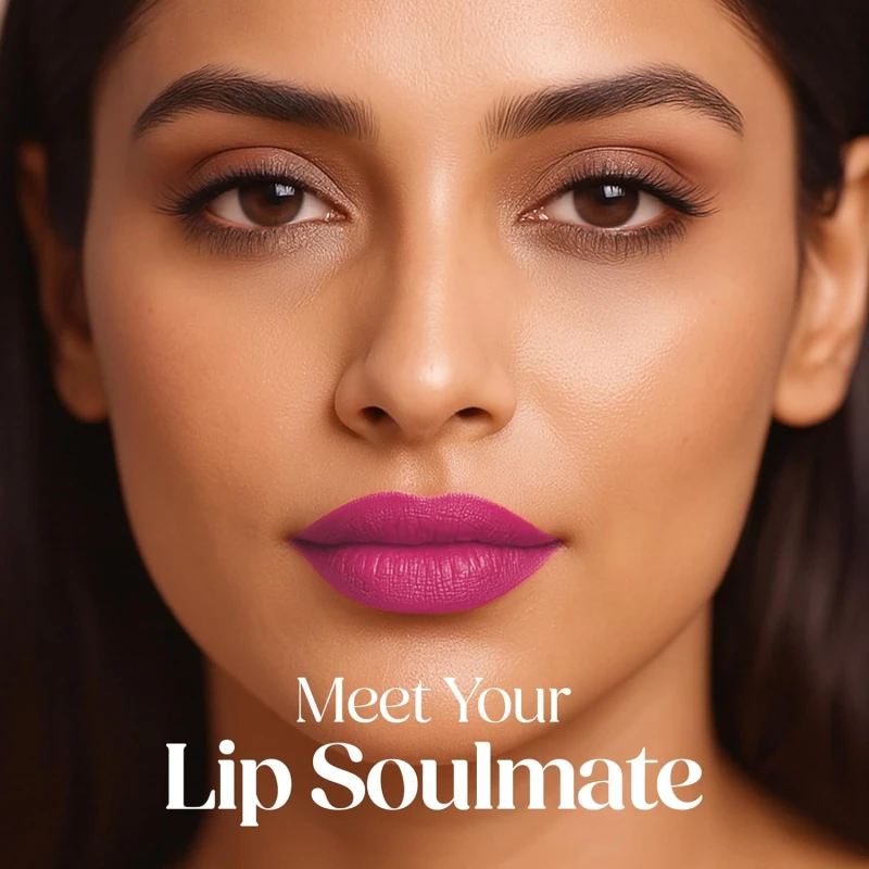 Hilary Rhoda Matte Love Non Transfer Liquid Lipstick | Lightweight & Matte Finish | Waterproof Lipstick for Women | Long Lasting & Non-Drying Lipstick | 5ml (Ruby Kiss - Shade 05) thumbnail 3